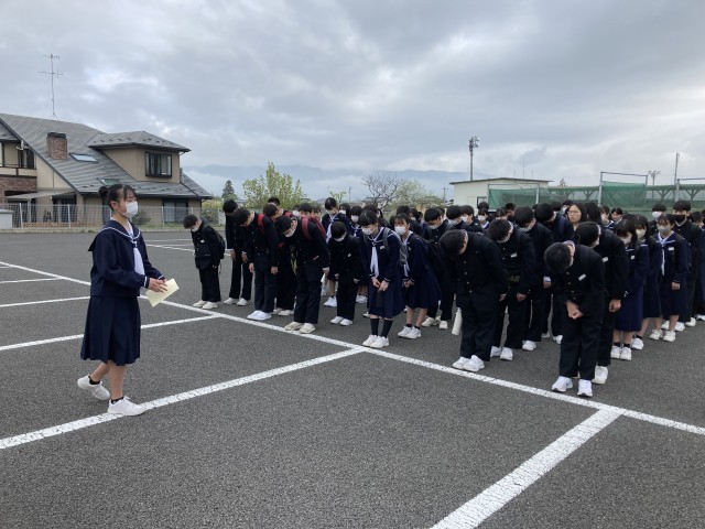 「出発式」が始まります！